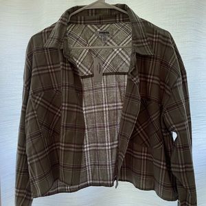 Cropped Flannel